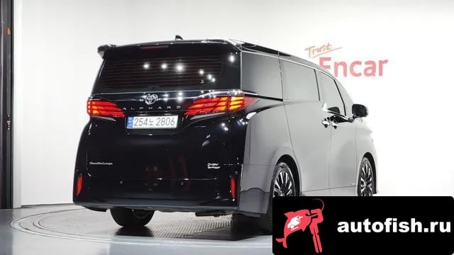 Toyota Alphard Alphad 4th Generation 2024 года - вид 2