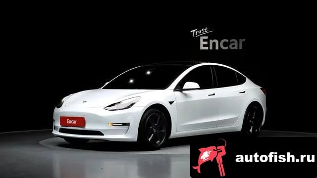 Tesla Model 3 Model 3 2022 года - автомобиль из Южной Кореи