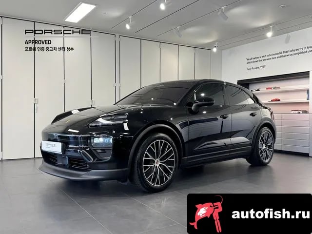 Porsche Macan Makan EV 2025 года - автомобиль из Южной Кореи
