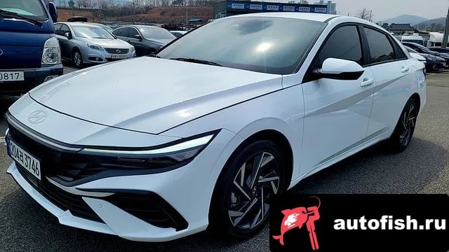 Hyundai AVANTE The New Avante Hybrid (CN7) 2024 года - автомобиль из Южной Кореи