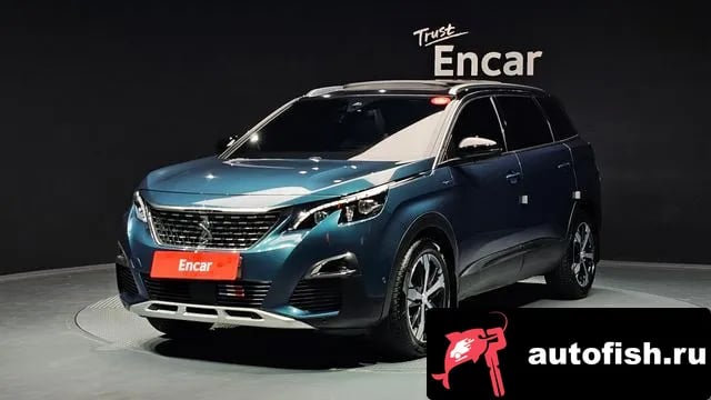 Peugeot 5008 5008 second generation 2019 года - вид 1
