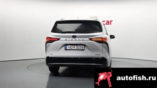 Toyota Sienna Siena 4th Generation 2025 года - вид 4