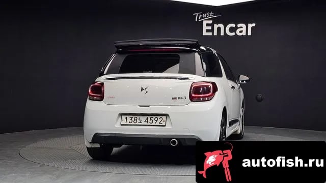 Citroen-DS DS3 DS3 Cabrio 2018 года - вид 4