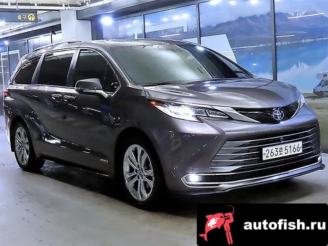Toyota Sienna Siena 4th Generation 2021 года - вид 1