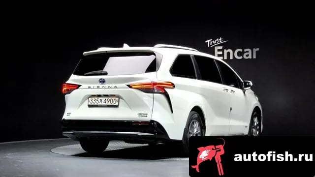 Toyota Sienna Siena 4th Generation 2021 года - вид 2