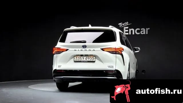 Toyota Sienna Siena 4th Generation 2021 года - вид 4