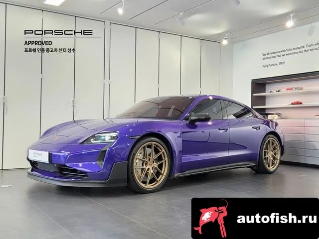 Porsche Taycan Taikan 2025 года - вид 1