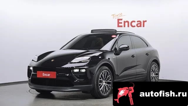 Porsche Macan Makan EV 2025 года - автомобиль из Южной Кореи