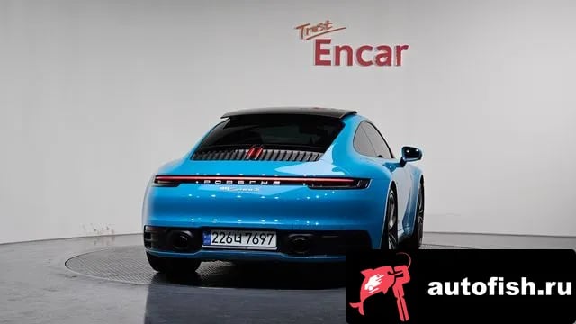 Porsche 911 911 (992) 2020 года - вид 4