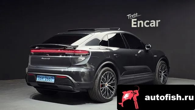 Porsche Macan Makan EV 2025 года - вид 2