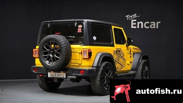 Jeep Wrangler Wrangler (JL) 2020 года - вид 2