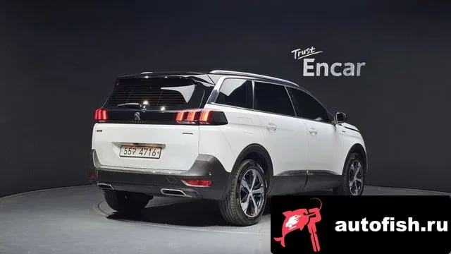 Peugeot 5008 5008 second generation 2019 года - вид 2