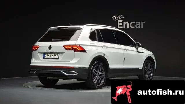 Volkswagen Tiguan Tiguan second Generation 2022 года - автомобиль из Южной Кореи