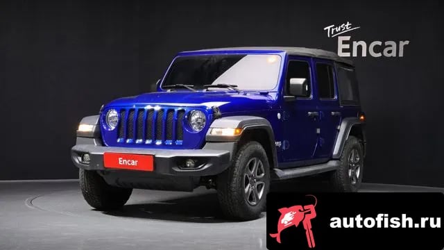 Jeep Wrangler Wrangler (JL) 2018 года - автомобиль из Южной Кореи
