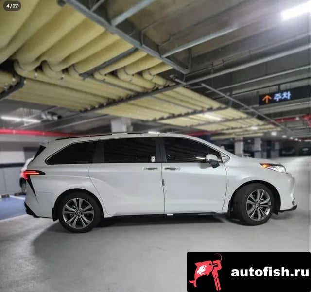 Toyota Sienna Siena 4th Generation 2025 года - вид 4