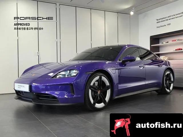Porsche Taycan Taikan 2025 года - вид 1