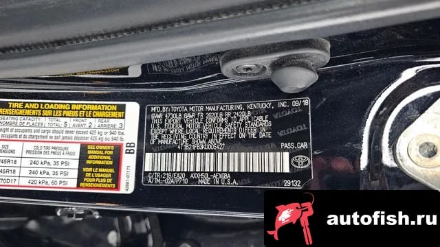Toyota Avalon Avalon 5th Generation 2018 года - похожие автомобили