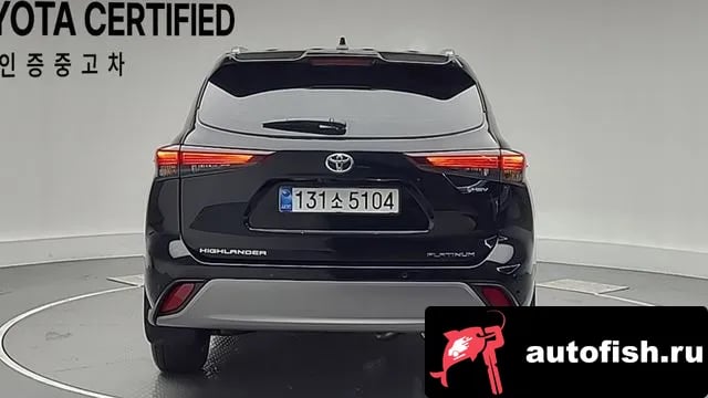 Toyota Highlander Highlander 4th Generation 2025 года - вид 4
