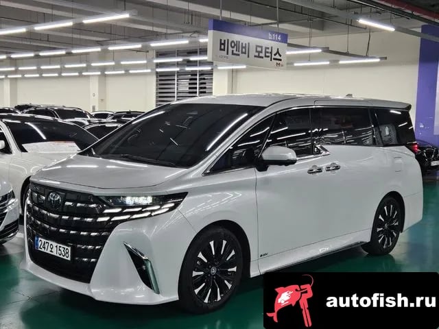 Toyota Alphard Alphad 4th Generation 2023 года - вид 2