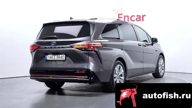 Toyota Sienna Siena 4th Generation 2021 года - вид 2