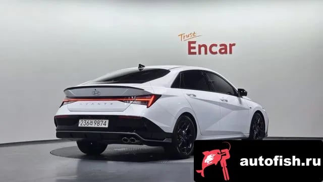 Hyundai AVANTE The New Avante Hybrid (CN7) 2026 года - вид 2