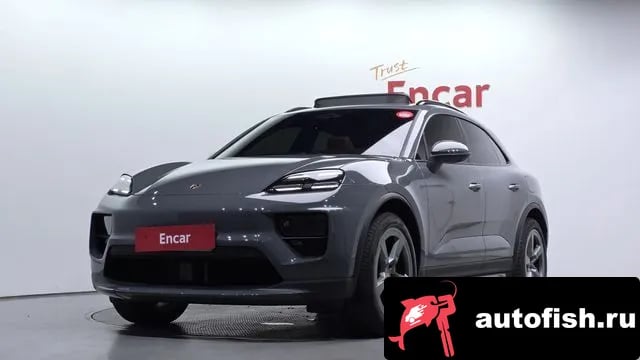 Porsche Macan Makan EV 2025 года - автомобиль из Южной Кореи