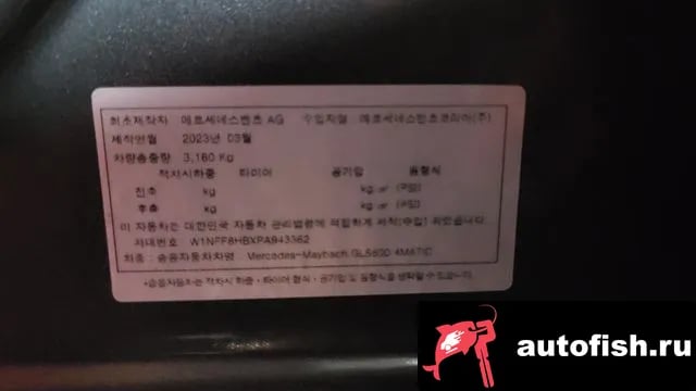 Mercedes-Benz GLS-Class GLS - Class X167 2023 года - вид 5