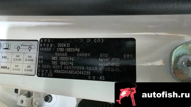 Kia K5 The New K5 3rd generation 2025 года - похожие автомобили