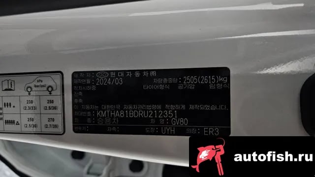 Genesis GV80 GV80 2024 года - похожие автомобили