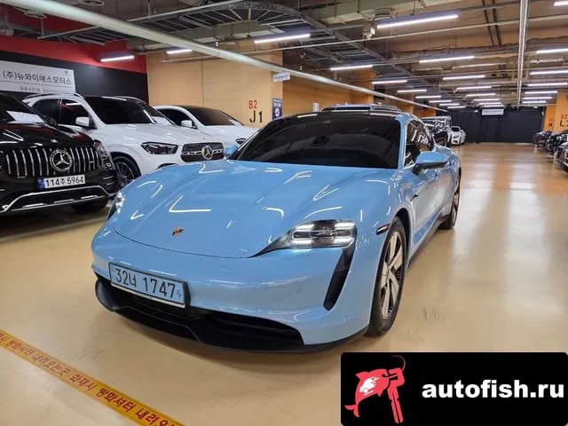 Porsche Taycan Taikan 2021 года - вид 1