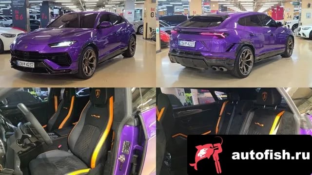 Lamborghini Urus Urus 2023 года - автомобиль из Южной Кореи