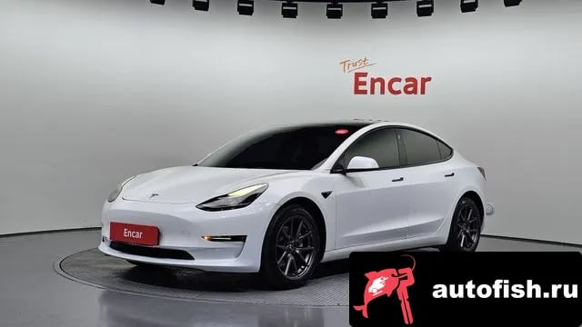 Tesla Model 3 Model 3 2022 года - автомобиль из Южной Кореи