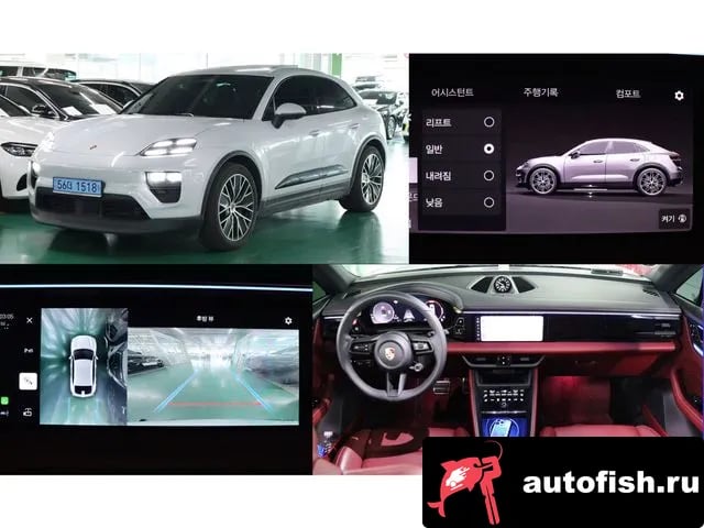 Porsche Macan Makan EV 2025 года - автомобиль из Южной Кореи