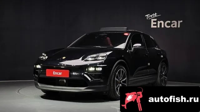 Porsche Macan Makan EV 2025 года - автомобиль из Южной Кореи