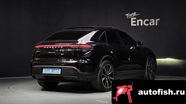 Porsche Macan Makan EV 2025 года - вид 2