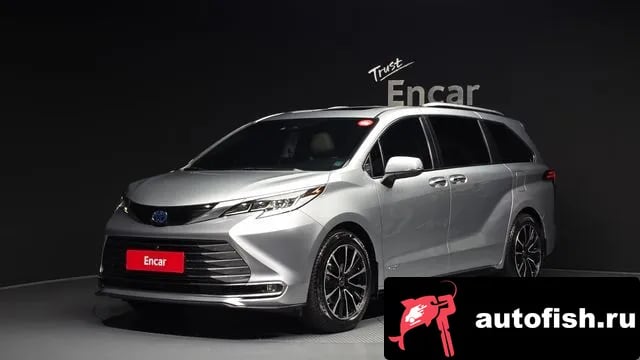Toyota Sienna Siena 4th Generation 2021 года - автомобиль из Южной Кореи