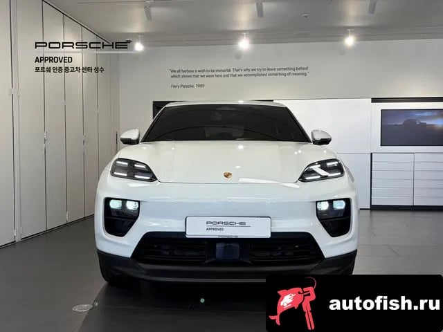 Porsche Macan Makan EV 2025 года - вид 3