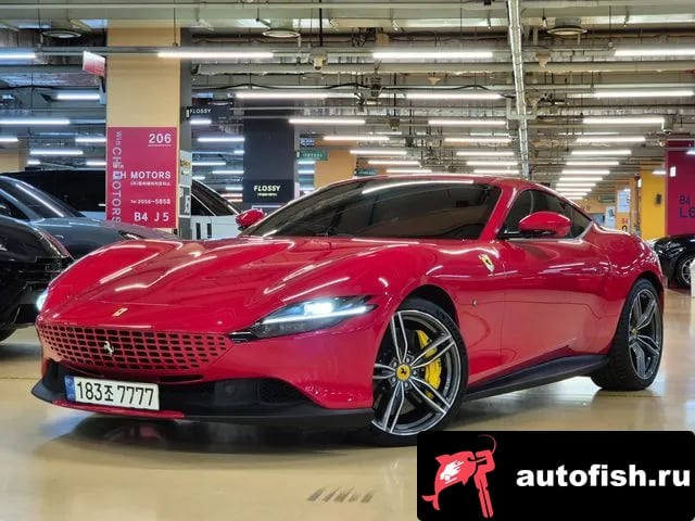Ferrari Roma Rome 2021 года - автомобиль из Южной Кореи