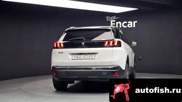Peugeot 3008 3008 second generation 2019 года - вид 4