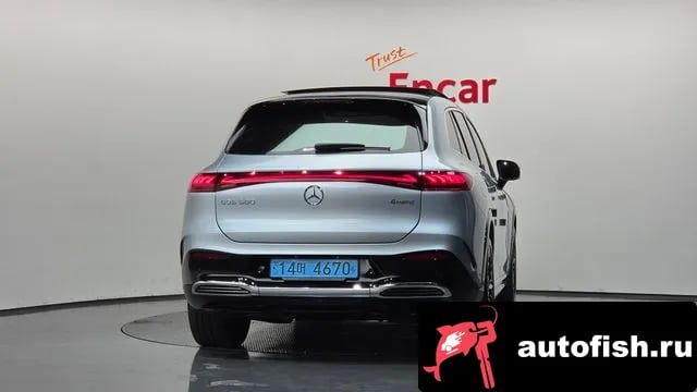 Mercedes-Benz EQS EQS SUV X296 2023 года - вид 4
