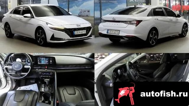 Hyundai AVANTE Avante (CN7) 2022 года - автомобиль из Южной Кореи