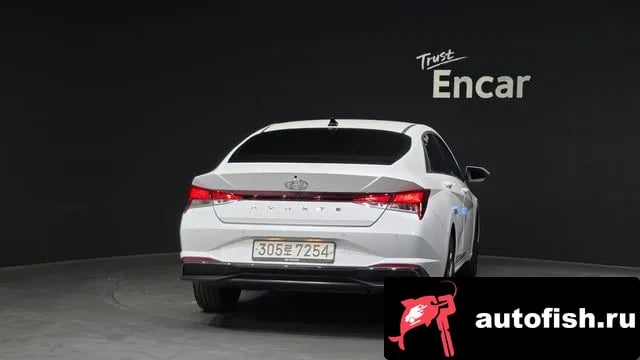 Hyundai AVANTE Avante Hybrid (CN7) 2022 года - вид 4