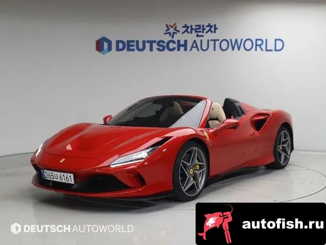 Ferrari F8 F8 Spider 2022 года - автомобиль из Южной Кореи
