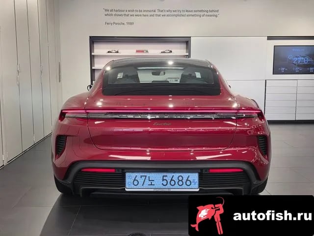 Porsche Taycan Taikan 2025 года - вид 4