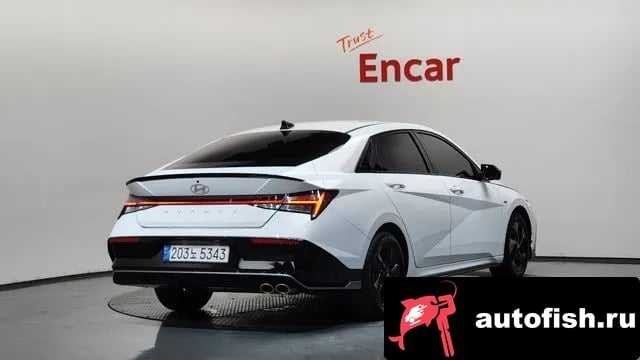 Hyundai AVANTE The New Avante Hybrid (CN7) 2023 года - автомобиль из Южной Кореи