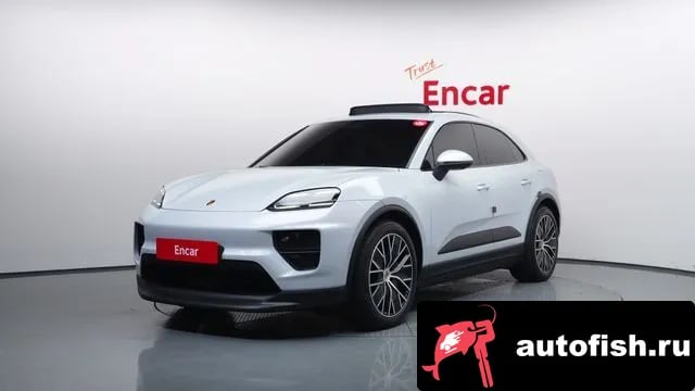 Porsche Macan Makan EV 2025 года - автомобиль из Южной Кореи