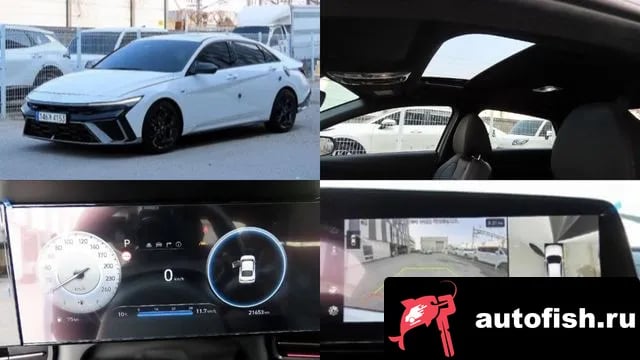 Hyundai AVANTE The New Avante (CN7) 2024 года - автомобиль из Южной Кореи