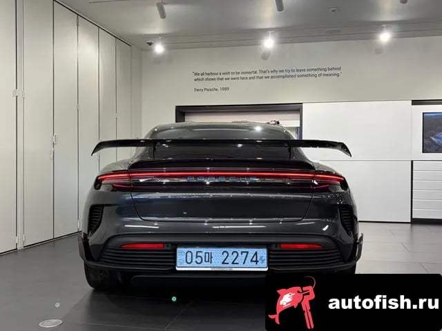 Porsche Taycan Taikan 2025 года - вид 4