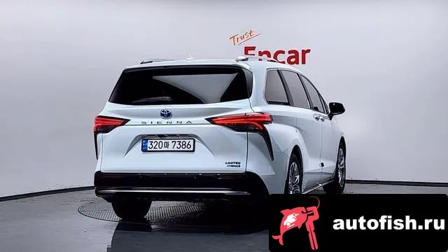 Toyota Sienna Siena 4th Generation 2022 года - вид 4