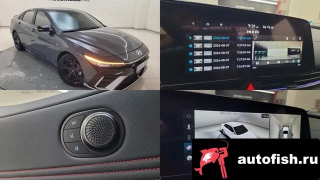 Hyundai AVANTE The New Avante Hybrid (CN7) 2025 года - автомобиль из Южной Кореи